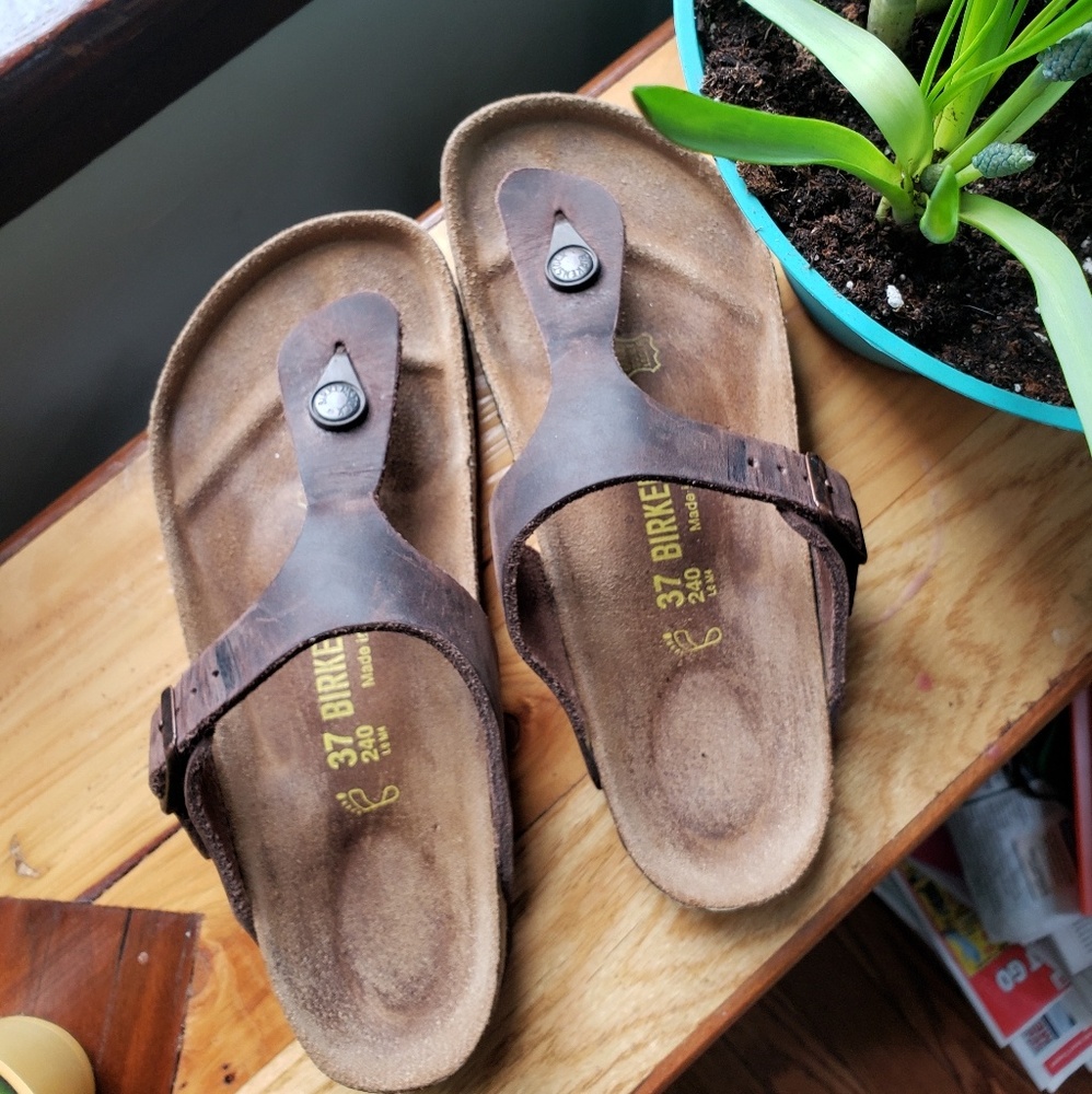 Birkenstock Gizeh size 37 Habana